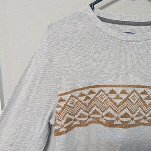 Men's Geometric Pattern Long Sleeve